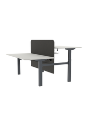 Level Workstation İki Kişilik Yükseklik Ayarlı 180 cm