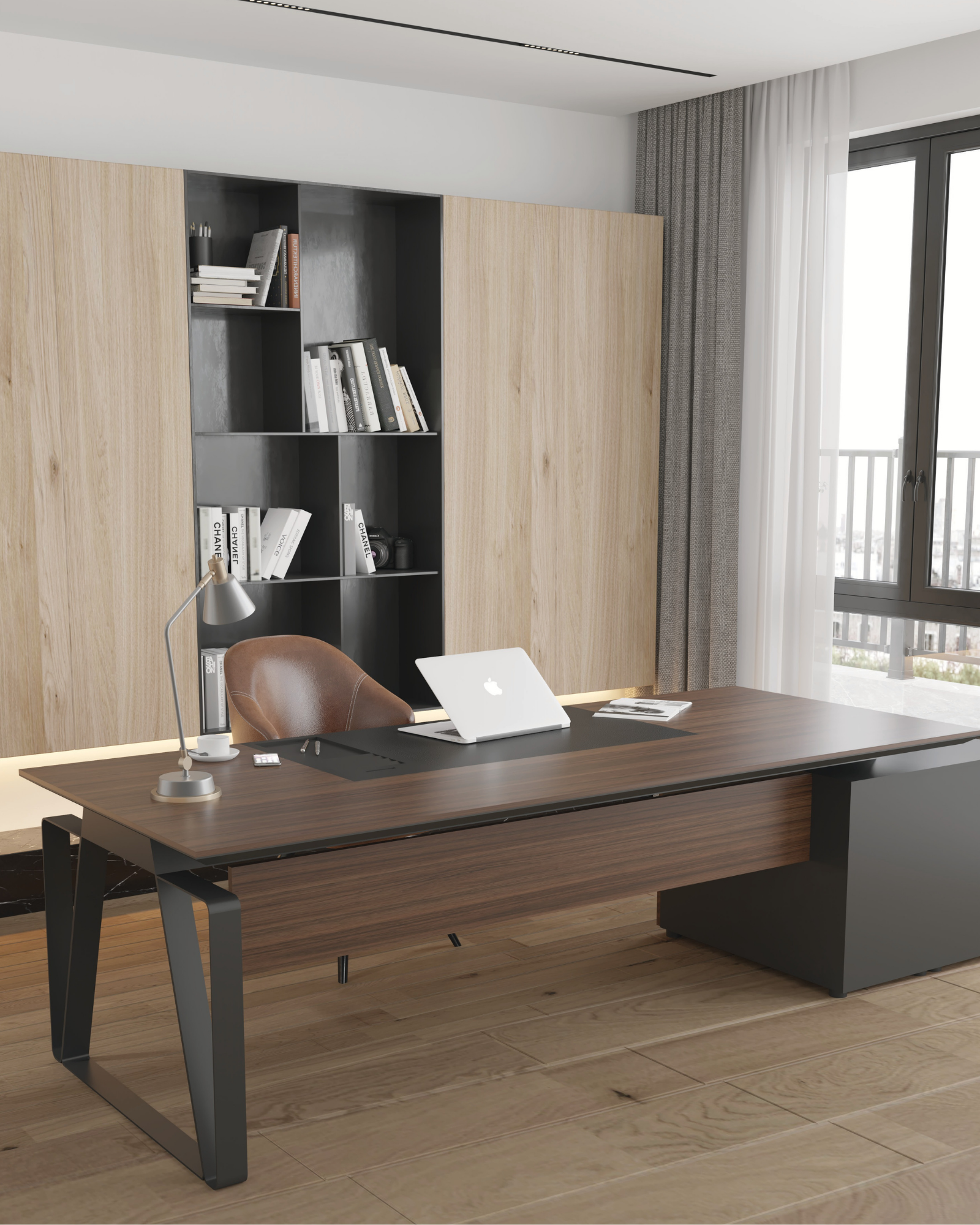New Wise Sabit Etajerli Masa 200 cm